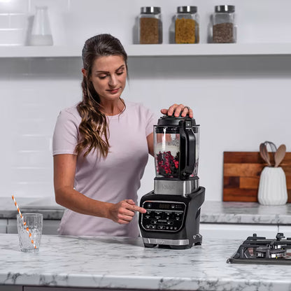 Foodi Hot & Cold Blender & Soup Maker | 1000W Glass Jug with 10 Smart Programs