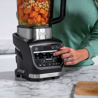 Foodi Hot & Cold Blender & Soup Maker | 1000W Glass Jug with 10 Smart Programs