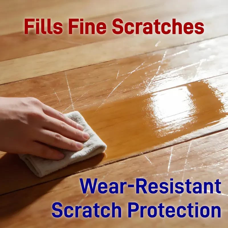 🪵🏡Instant Wood Floor Renewal – Shine, Protect & Refresh Naturally