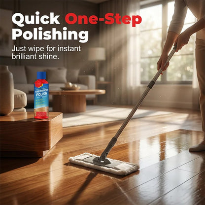 🪵🏡Instant Wood Floor Renewal – Shine, Protect & Refresh Naturally